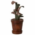 maileg flower pot with plant, miniature