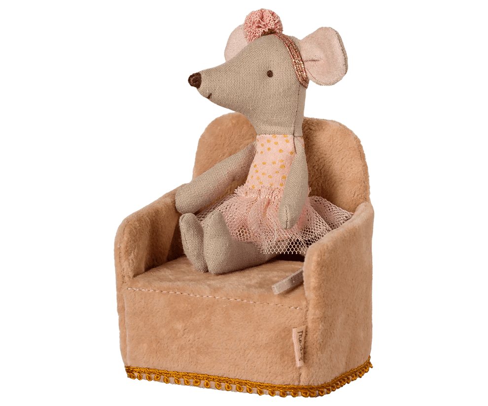 maileg folding chair, mouse powder