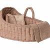 maileg carry cot, large rose