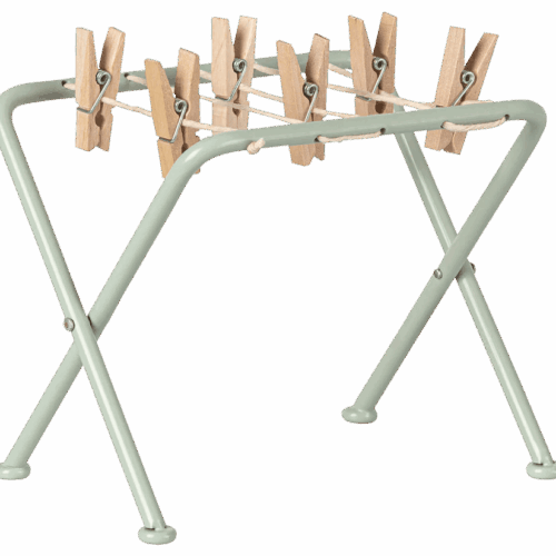 maileg drying rack with pegs