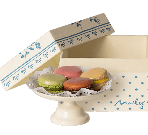 maileg macarons et chocolat chaud