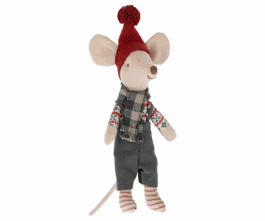 maileg christmas mouse, big brother