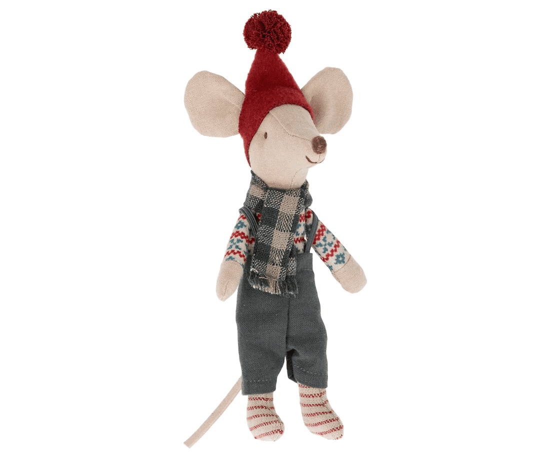 maileg christmas mouse, big brother