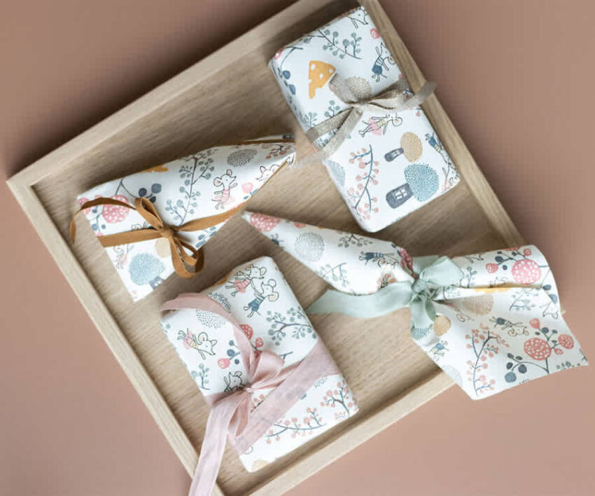 maileg giftwrap mice party