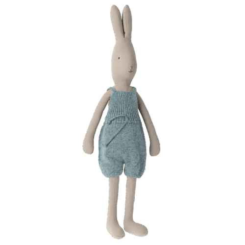maileg rabbit size 4, knitted overalls 62cm