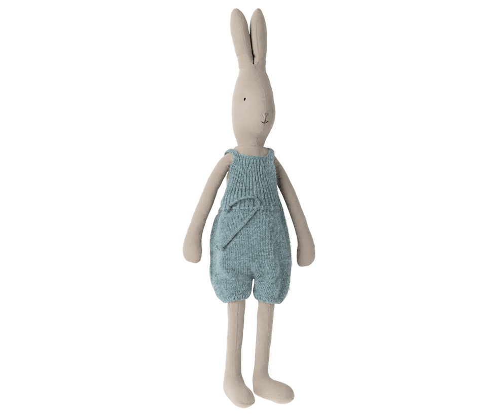 maileg rabbit size 4, knitted overalls 62cm