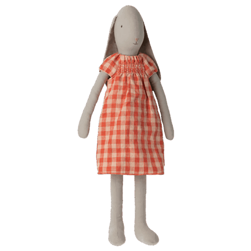 maileg bunny size 5, dress smock detail