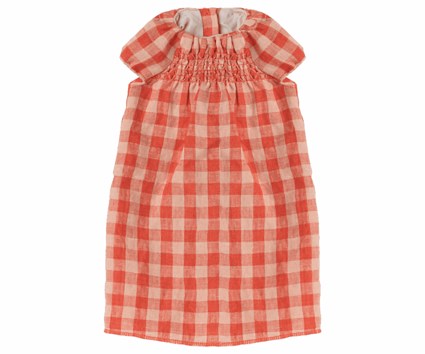 maileg bunny size 5, dress smock detail