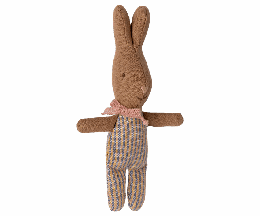 maileg rabbit, my blue check