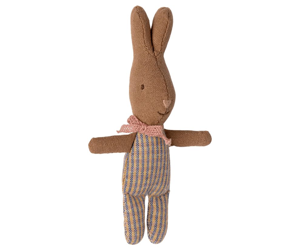 maileg rabbit, my blue check
