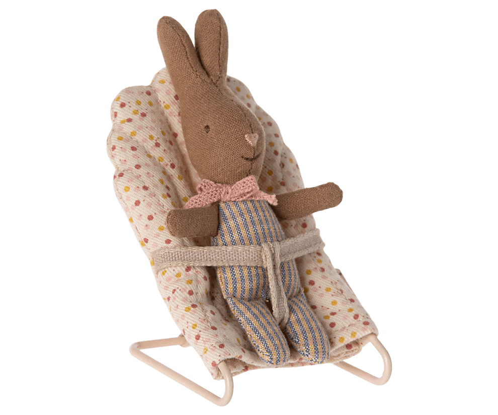 maileg rabbit, my blue check