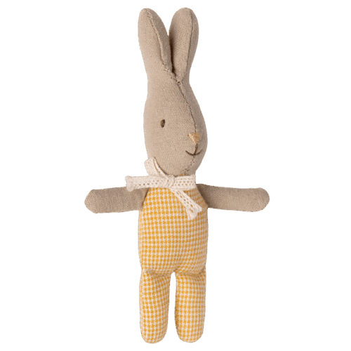 maileg rabbit, my yellow check