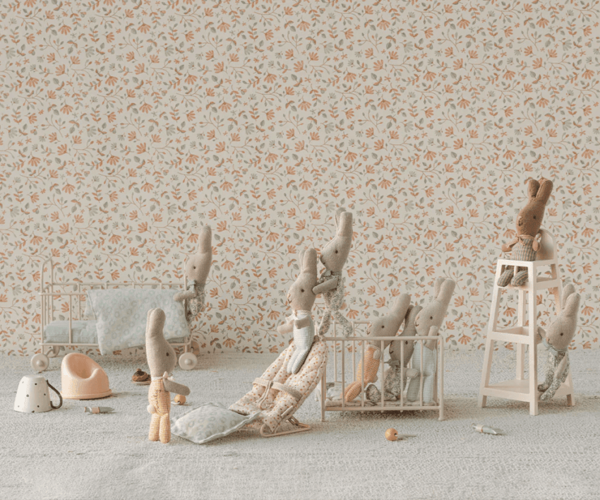 maileg rabbit, my yellow check