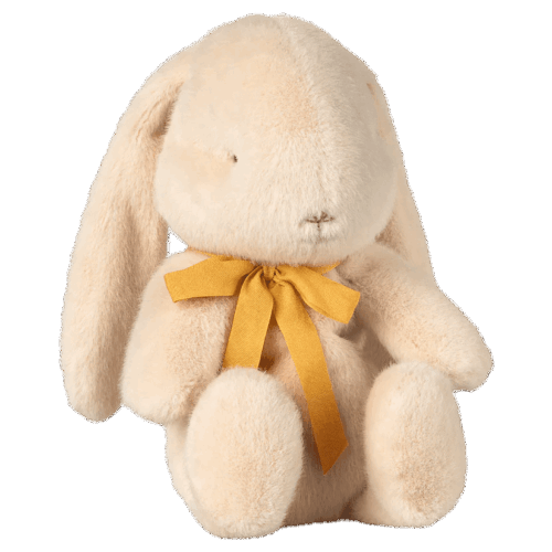 maileg bunny plush small cream peach 27cm