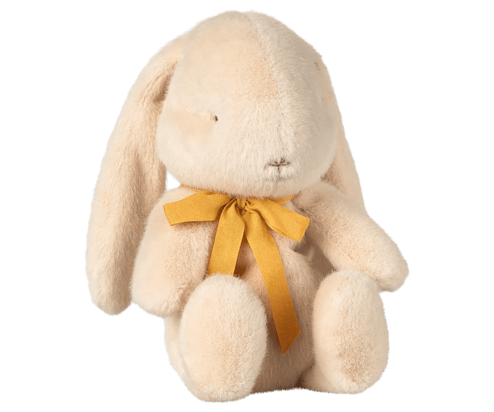 maileg bunny plush small cream peach 27cm