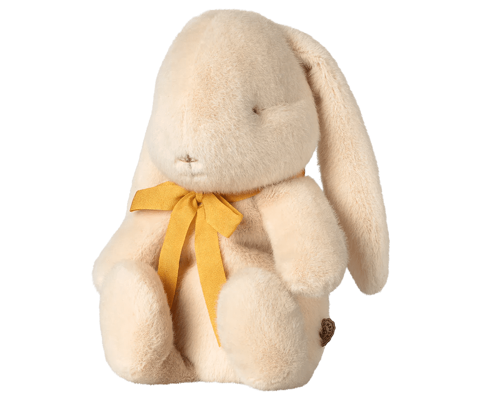 maileg bunny plush small cream peach 27cm