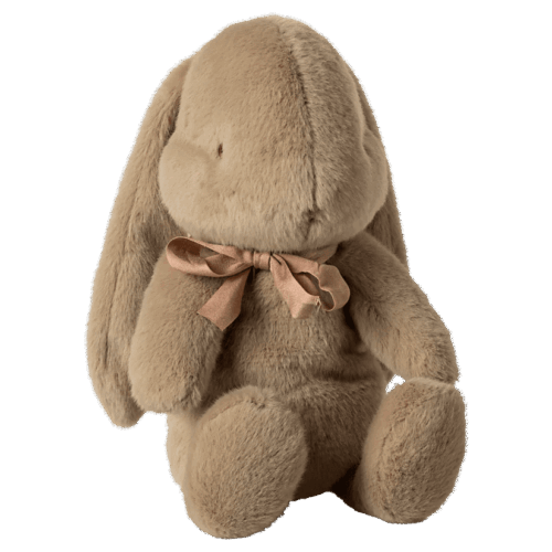 maileg bunny plush medium dusty brown 34cm