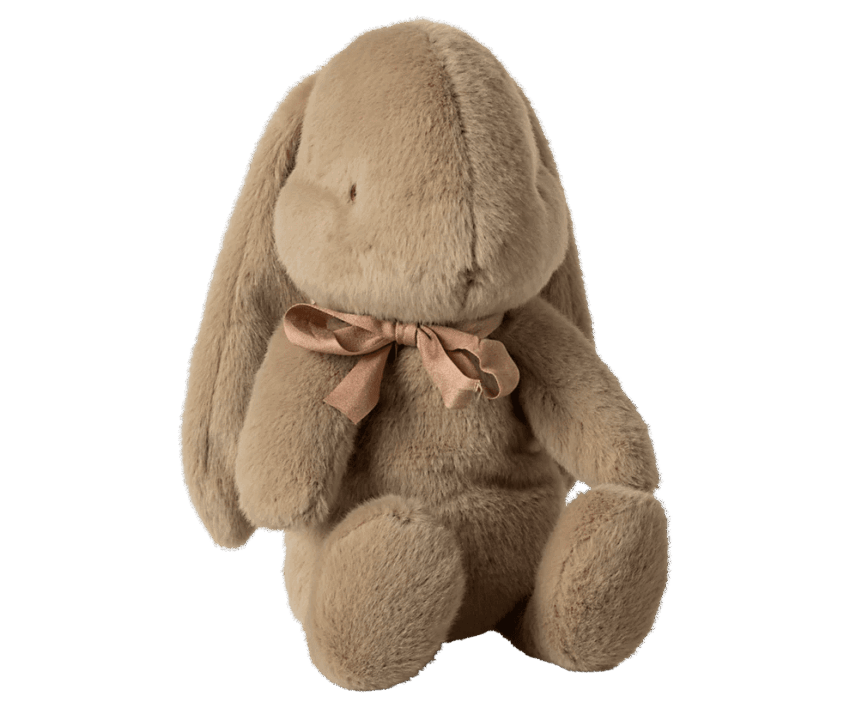 maileg bunny plush medium dusty brown 34cm