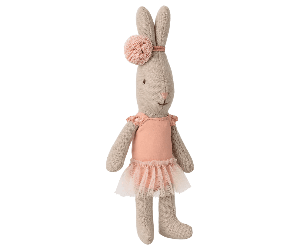 maileg ballerina rabbit, ballet suit and skirt rose
