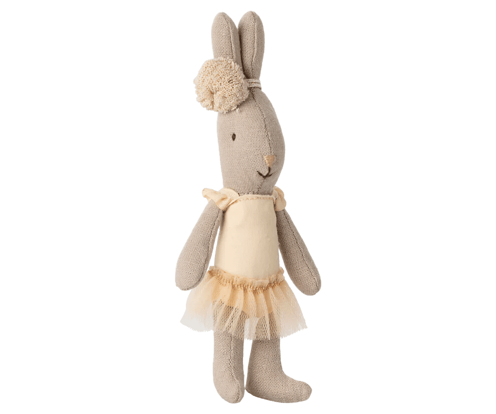 maileg ballerina rabbit, ballet suit and skirt cream