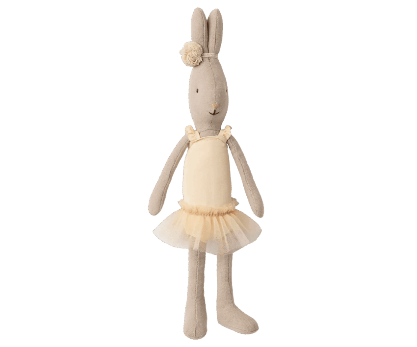 maileg bunny size 1, classic ballet suit and skirt cream 24cm