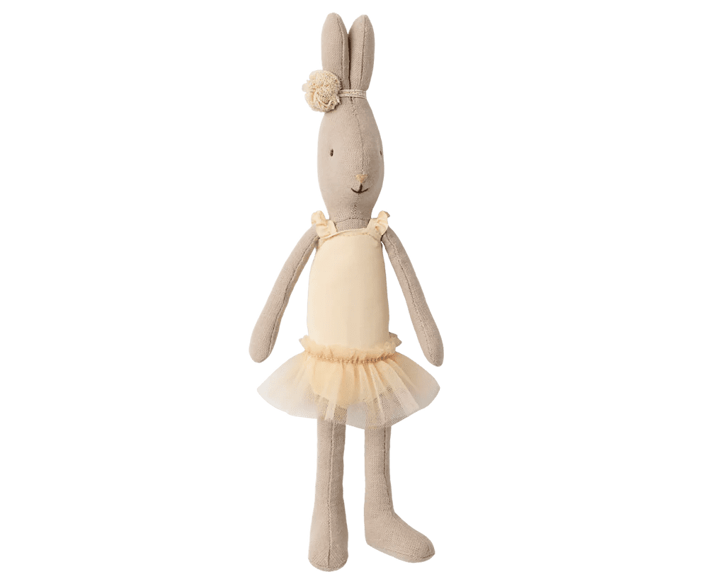 maileg bunny size 1, classic ballet suit and skirt cream 24cm