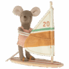 maileg beach mouse, surfer little sister