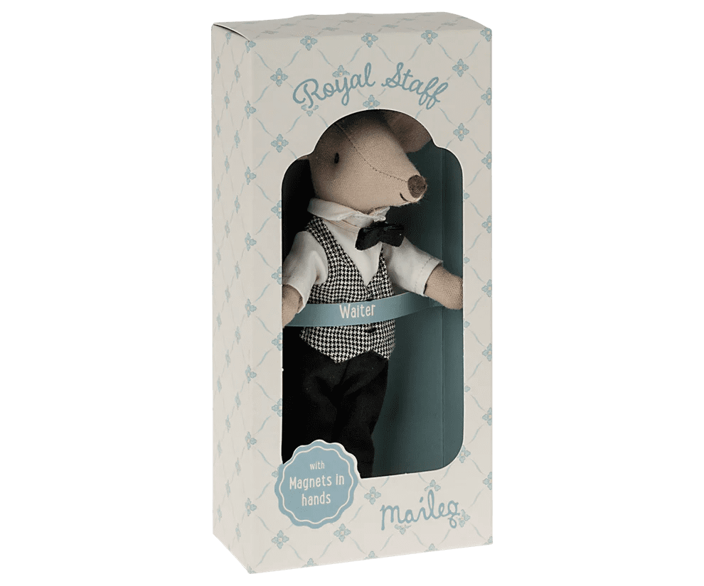 maileg waiter mouse, big brother