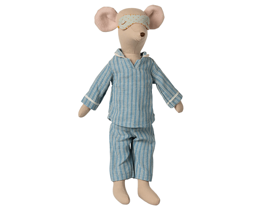 maileg medium mouse, pyjama’s 33cm