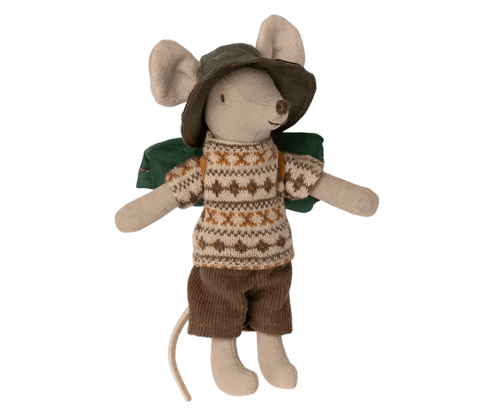 maileg hiker mouse, big brother