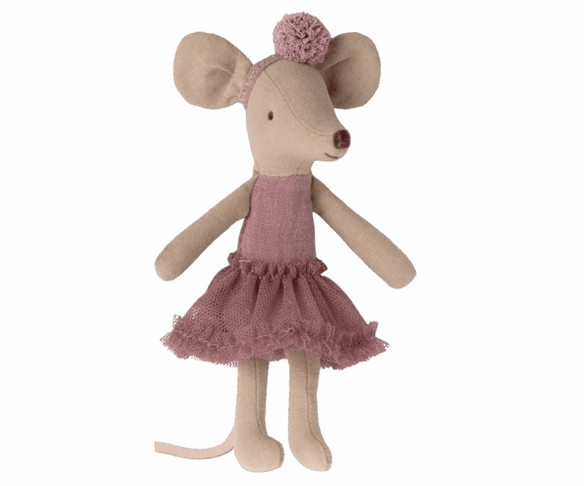 maileg ballerina mouse, big sister heather
