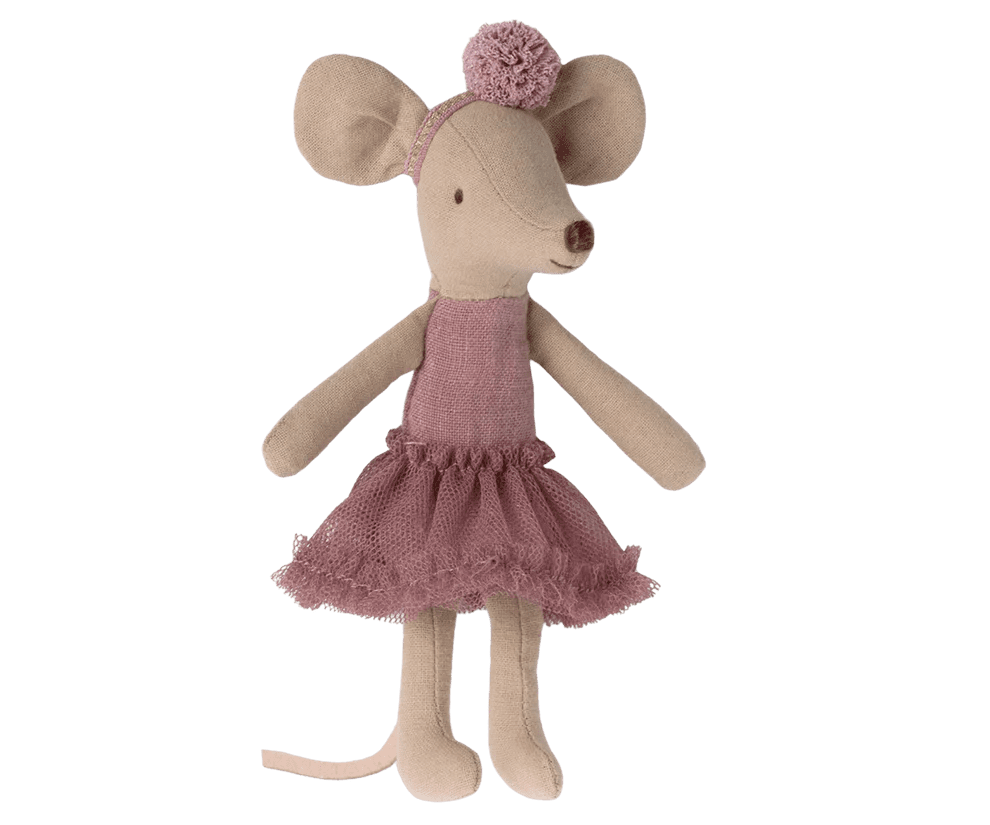 maileg ballerina mouse, big sister heather