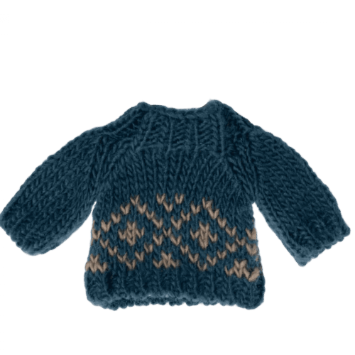 maileg knitted sweater, dad mouse