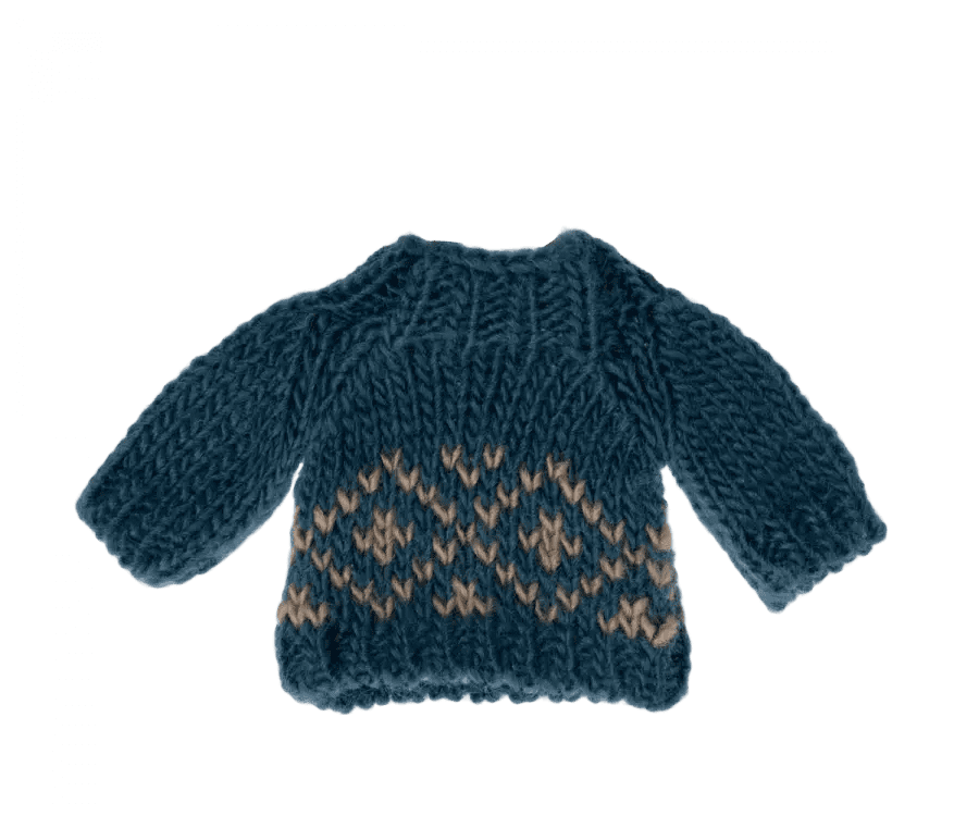 maileg knitted sweater, dad mouse