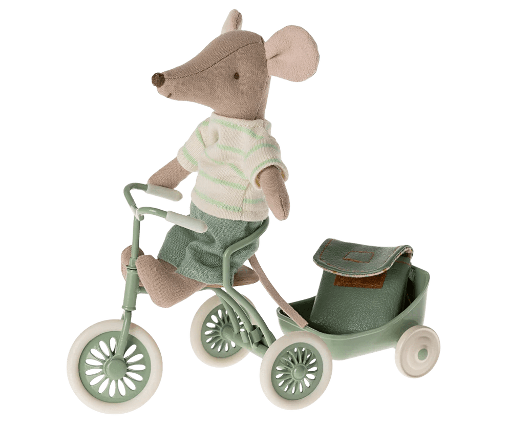 maileg tricycle mouse, big brother