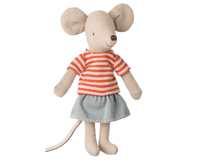 maileg mimie big sister mouse in box