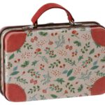 maileg small suitcase, metal holly