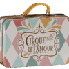 maileg small suitcase, harlequin