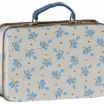 maileg small suitcase, madelaine blue