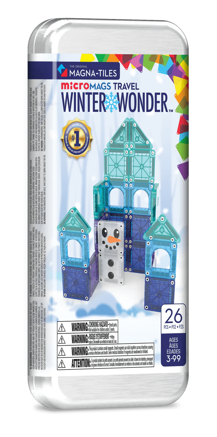 copy of magna tiles micro mags travel set 26 piece
