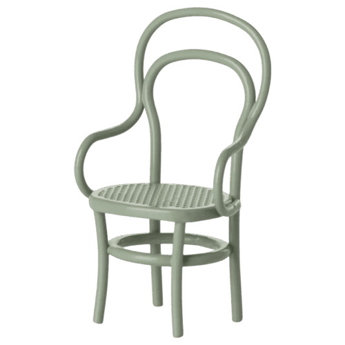 maileg vintage chair, mouse mint 8,5cm