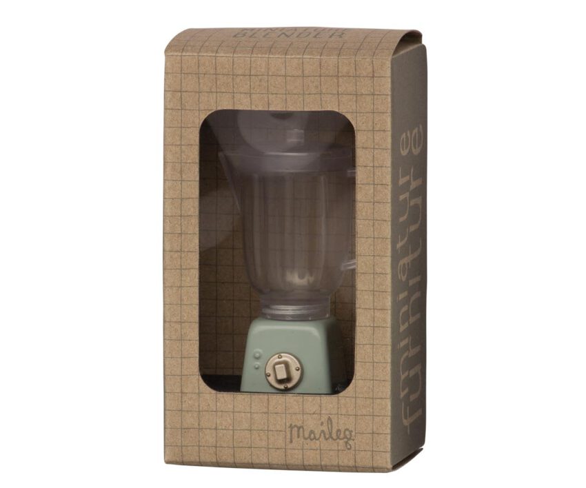 maileg miniature blender mint