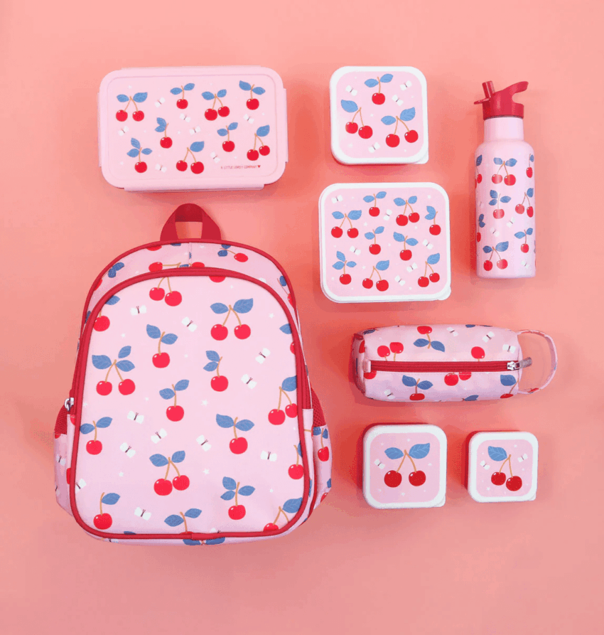 lunch & snack box set kersen