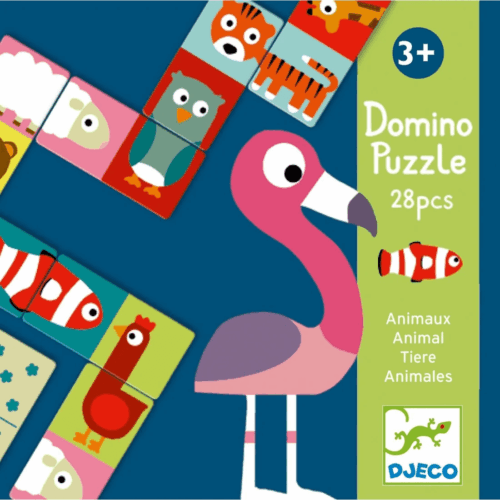 djeco domino dieren