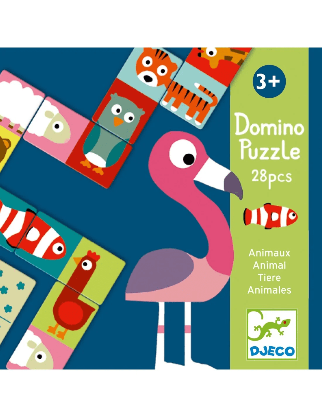 djeco domino dieren