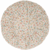 maileg cushion, round small flower 26cm