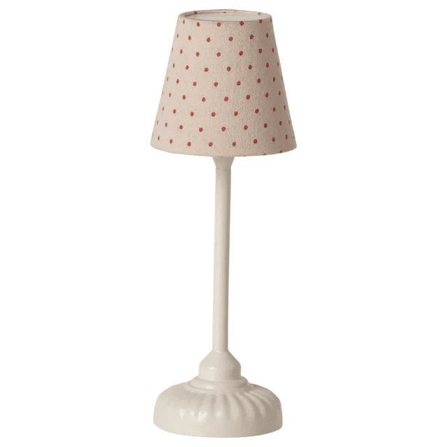 maileg vintage floor lamp with light sand