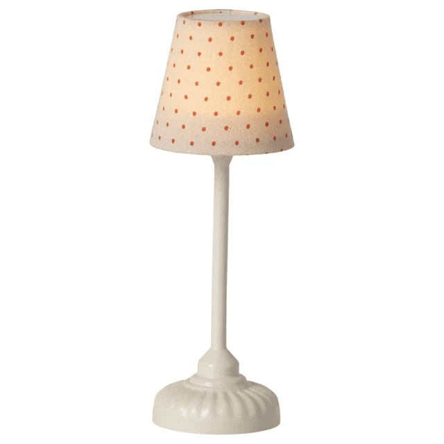maileg vintage floor lamp with light sand