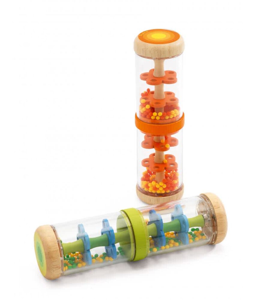 djeco baby piti regenmaker orange