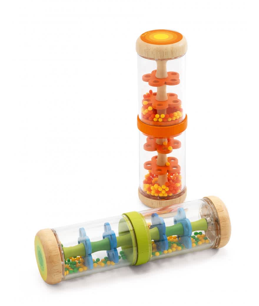 djeco baby piti regenmaker orange